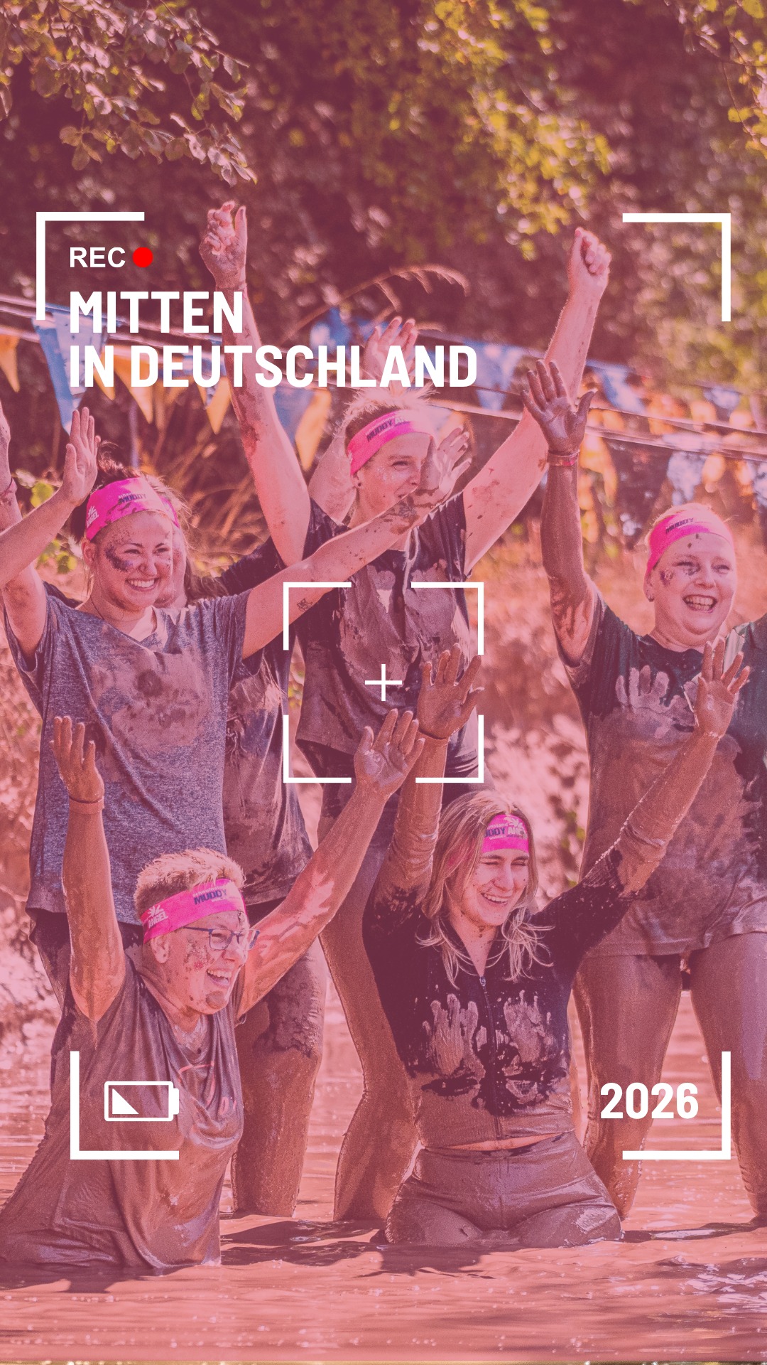 MITTEN IN DEUTSCHLAND, seid ihr bereit für die nächste Runde im Schlamm? 😍💖

Im Freizeitpark Mammut habt ihr gemeinsam Hindernisse gemeistert, euch gegenseitig unterstützt und jede Menge Frauenpower auf die Strecke gebracht. ✨

Und heute ist es so weit: Um 12 Uhr startet der Ticketvorverkauf für den schauinsland Muddy Angel Run MITTEN IN DEUTSCHLAND 2027! 🎟️🎉

Also macht euer Team bereit und sichert euch eines der limitierten Frühbuchertickets. 👀💕

#muddyangelrun