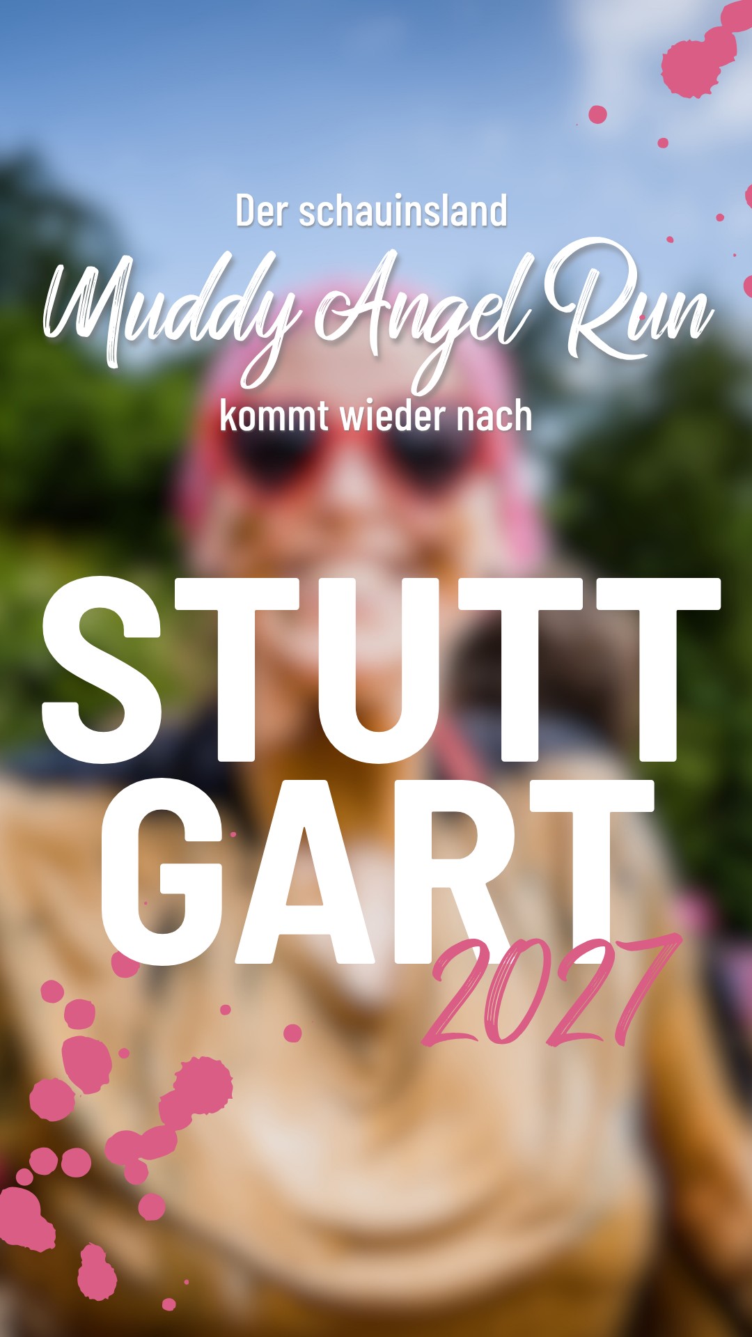 STUTTGART – DAS WARTEN HAT ENDLICH EIN ENDE! 💕🥹

Ihr habt es euch gewünscht. Ihr habt danach gefragt. Und jetzt dürfen wir es endlich sagen:

Der schauinsland Muddy Angel Run ist 2027 zurück in Stuttgart! 🎉

Nach einer gefühlten Ewigkeit – also ganzen zwei Jahren 😄 – kehren wir zurück. Und dieses Mal wird der Cannstatter Wasen pink, laut und schlammig!

Endlich dürfen die Stuttgarter Schwäbinnen wieder klettern, rutschen, lachen, sich gegenseitig anfeuern und gemeinsam ihren Kopf in den Schlamm stecken. 😍✨

📅 31.07.2027
📍 Cannstatter Wasen

🎟️ Der Ticketverkauf startet am 28.07. um 12 Uhr. Die limitierten Frühbuchertickets sind erfahrungsgemäß schnell vergriffen – also merkt euch den Termin schon jetzt! ⏰

💕 Markiert jetzt eure Mädels, mit denen ihr 2027 endlich wieder am Start seid!

⚠️Triggerwarnung: Das Schwäbisch im Video stammt aus dem Heilbronner Raum und kann sich von anderen schwäbischen Dialekten unterscheiden. 😉

Bild: in.Stuttgart

#muddyangelrun #stuttgart #cannstatterwasen #hindernislauf #schlammlauf