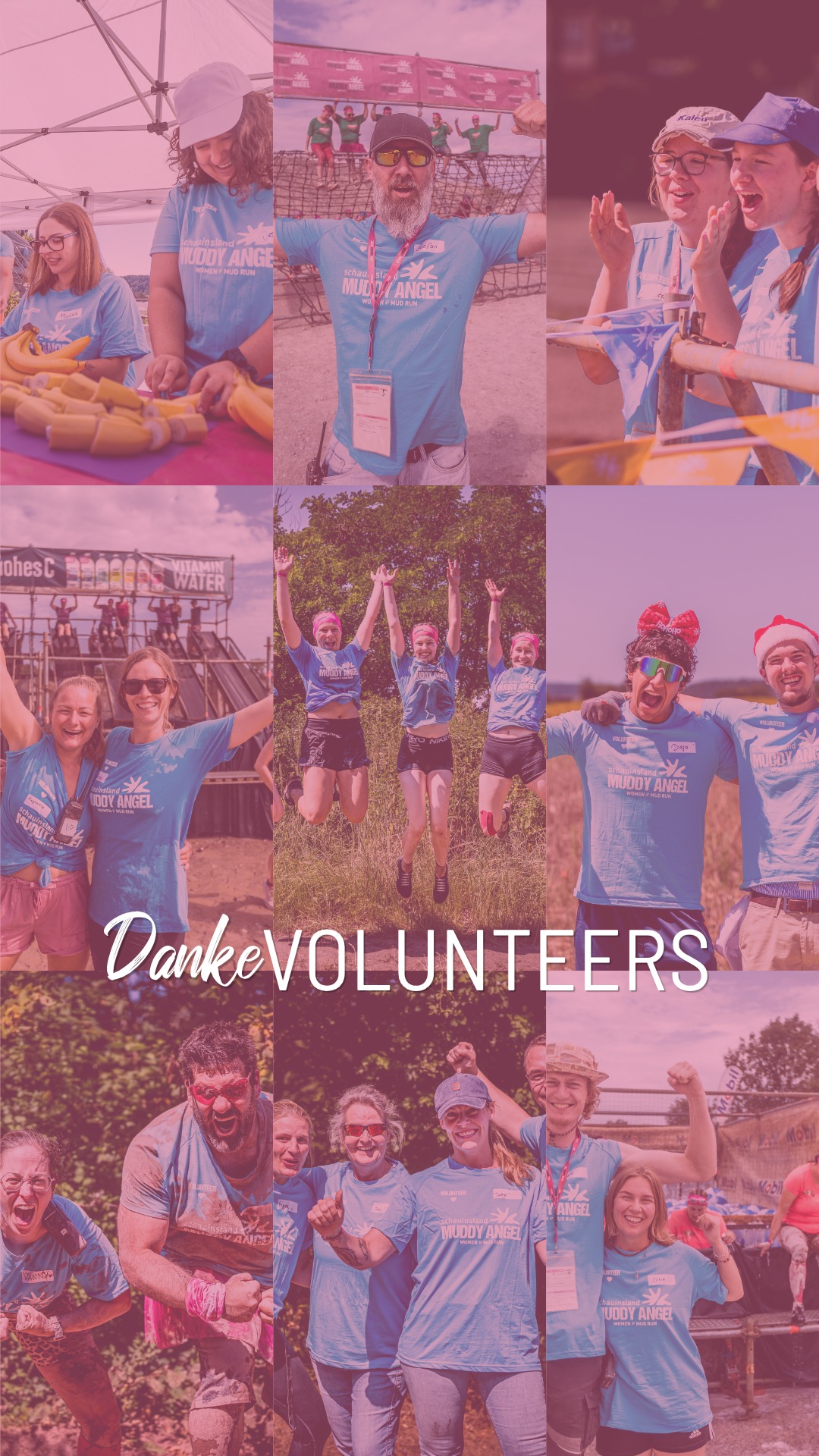 Ein riesiges DANKESCHÖN an all unsere Volunteers! 🩷

Ihr habt auch in dieser Saison wieder gezeigt, wie viel Herz, Power und Teamgeist in unserer Muddy-Community steckt! 💪✨

Ob beim Auf- und Abbau, am Check-in, an den Hindernissen, auf der Strecke oder im Ziel – mit eurem Einsatz, eurer guten Laune und euren motivierenden Worten habt ihr dazu beigetragen, jeden schauinsland Muddy Angel Run zu einem ganz besonderen Erlebnis zu machen. 🎀

Danke fürs Anpacken, Anfeuern, Motivieren und dafür, dass ihr für unsere Muddys da wart – bei Sonne, Regen und natürlich jeder Menge Schlamm. 🥹💕

Ohne euch wären unsere Events nicht das, was sie sind. DANKE für diese Saison! 🫶

Wir hoffen, ganz viele von euch auch in der nächsten Saison wiederzusehen! 🩷

#muddyangelrun #volunteers #frauenpower #teamspirit #gemeinsamstark